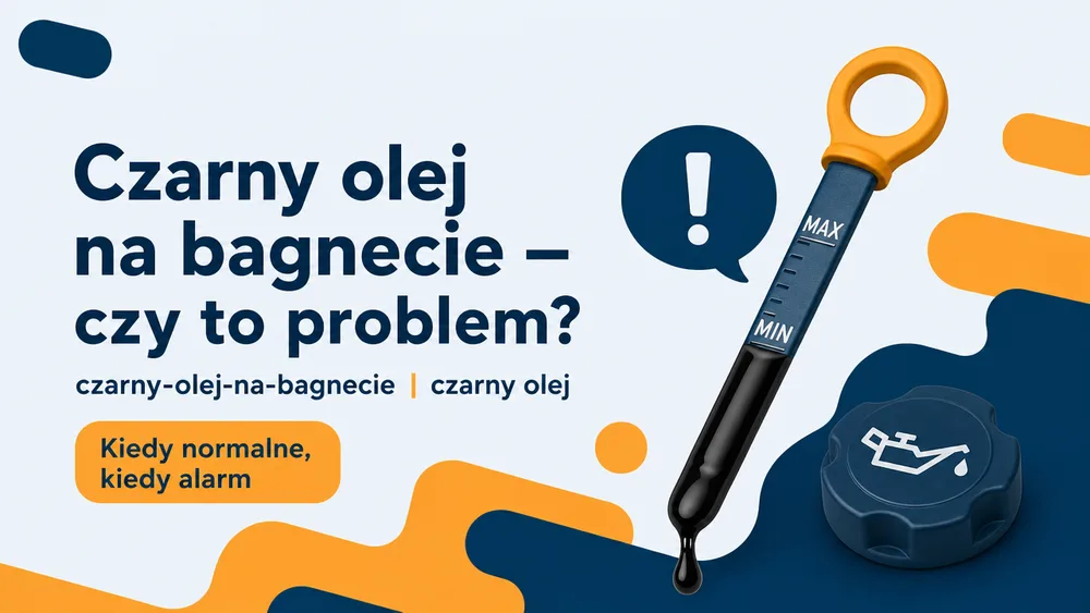 Чорна олива на щупі — чи це проблема?