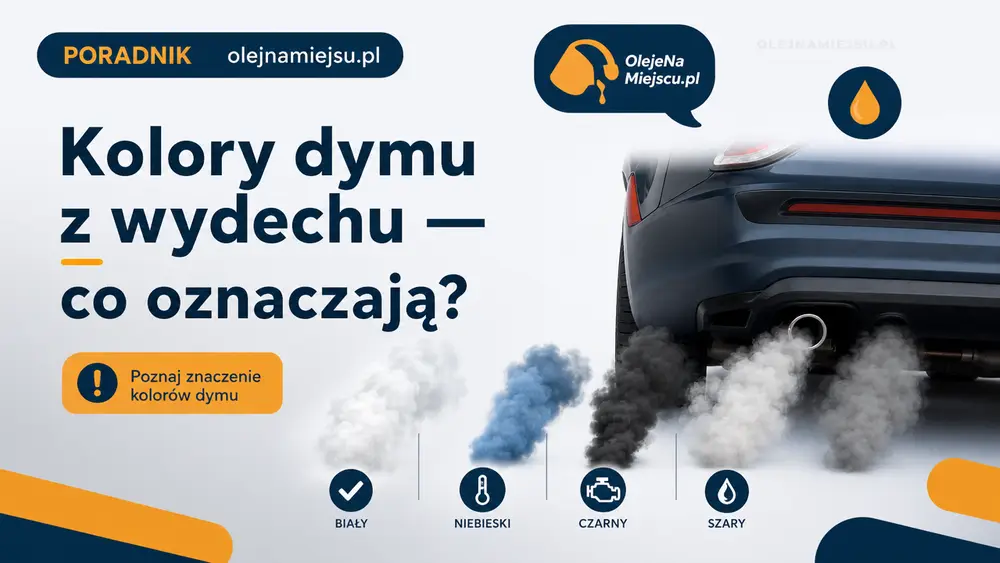 Kolory dymu z wydechu — co oznaczają?