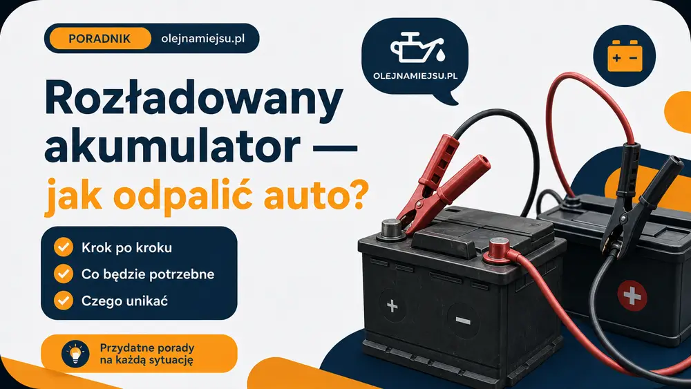 Розряджений акумулятор — як завести авто?