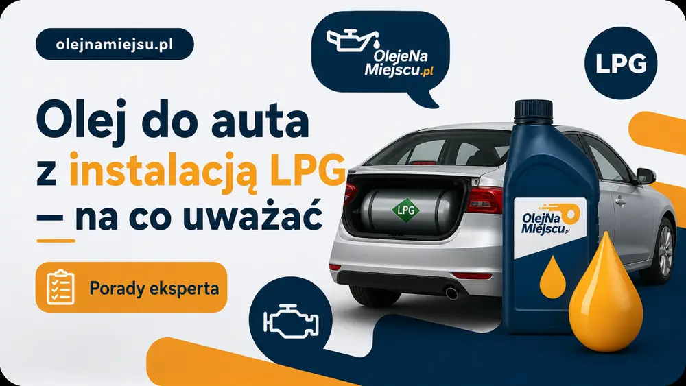 Olej do auta z instalacją LPG — na co uważać
