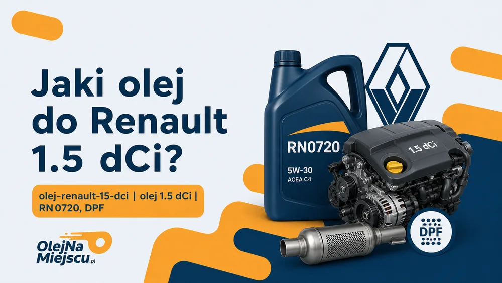Jaki olej do Renault 1.5 dCi? Norma RN0720 i DPF