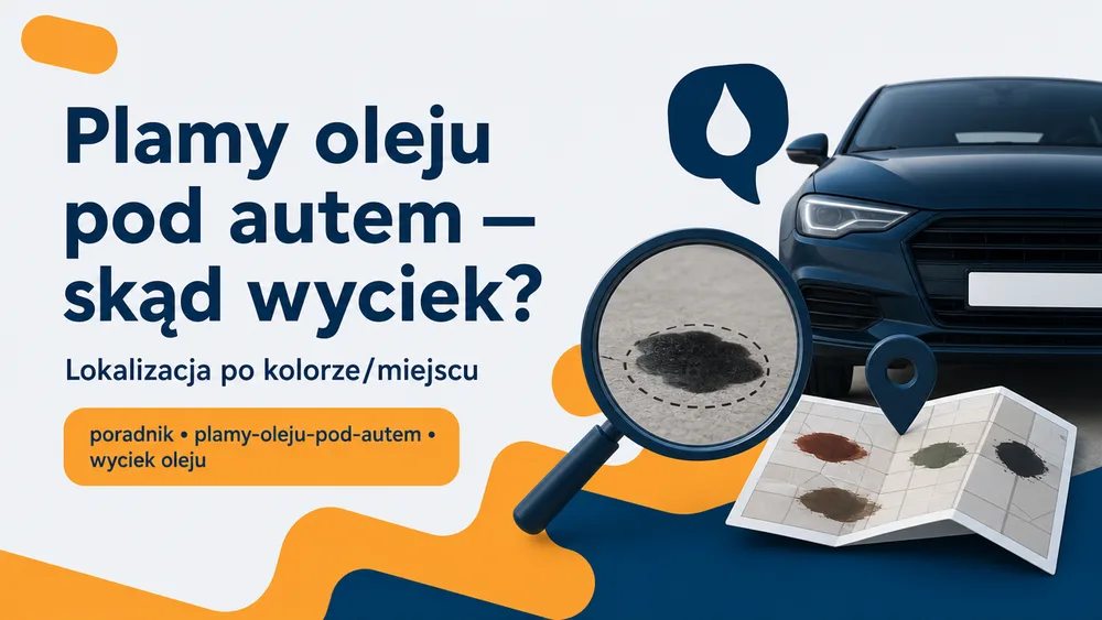 Плями оливи під авто — звідки підтікання?