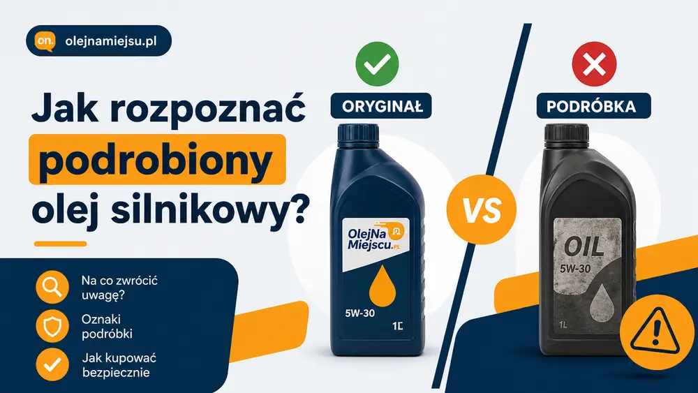 Jak rozpoznać podrobiony olej silnikowy?
