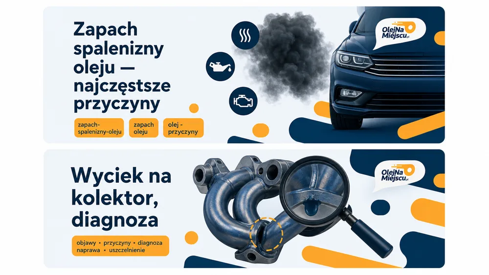 Запах горілої оливи — найчастіші причини